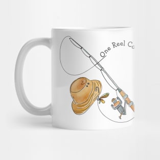 Reel Cool Dad Fishing Pun Mug